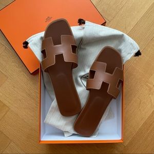 Hermes Oran Sandals